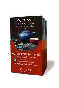 puerh aged tea brick 63g
