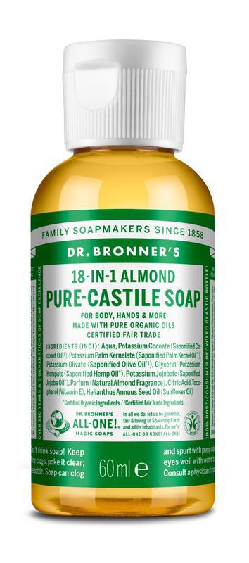 Liquid soap amandel