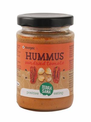 TerraSana Hummus spread zongedroogde tomaat bio