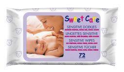 SWEETCARE baby doekjes sens - 72st