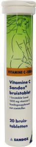 Sandoz vit c 1000mg bruis sandoz 20brt