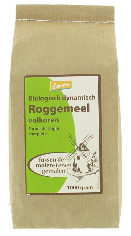 Roggemeel volkoren demeter bio