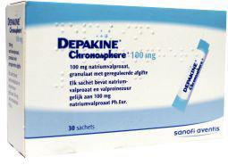 depakine chronophere 100mg 30sach