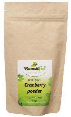 Bountiful cranberry poeder 150g