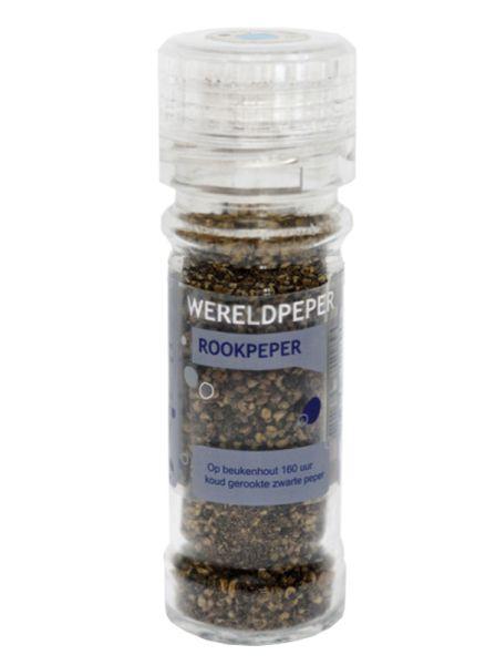 Wereldpeper molen rookpeper zwart