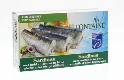 Fontaine Sardines met huid en graat
