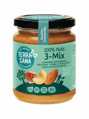 TerraSana 3 mix notenpasta zonder pinda bio