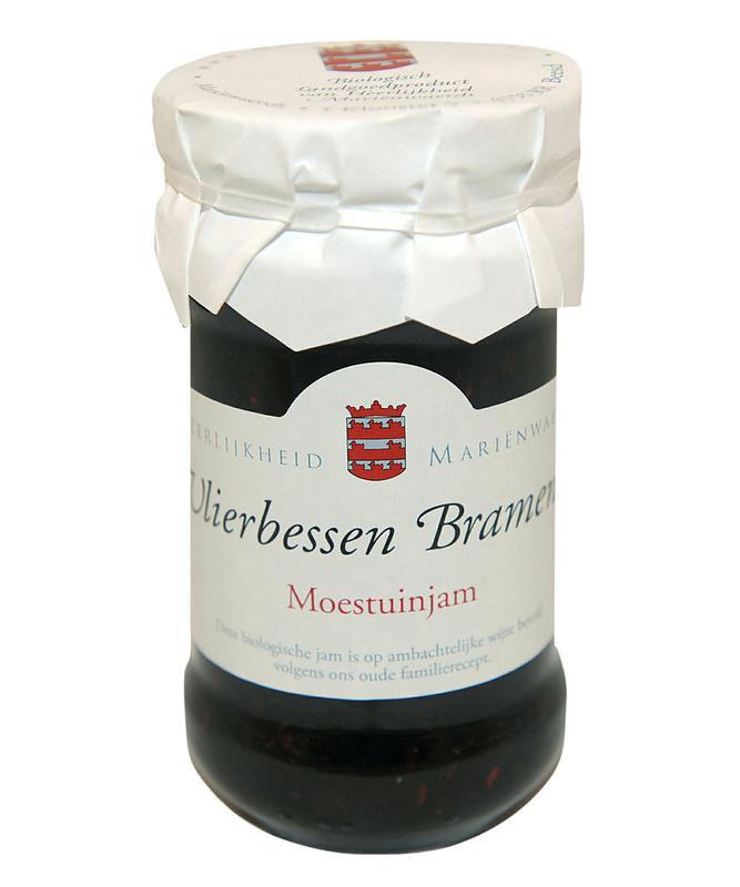 vlierbes + bramen jam 360 gram