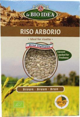 La Bio Idea bioidea riso arborio bruine rijst 500 gram