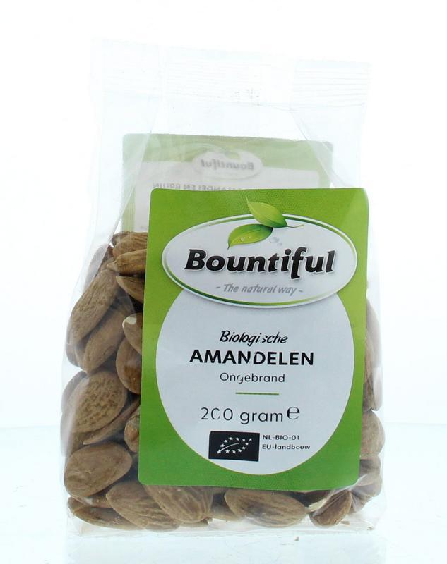 Amandelen ongebrand bio