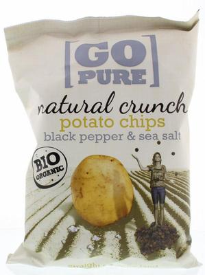 Go Pure Chips handcooked black pepper & seasoning