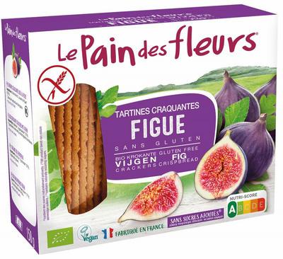 Pain Des Fleurs Krokante crackers vijgen glutenvrij bio