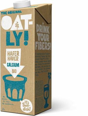 Oatly haverdrank calcium+ bio 1lt