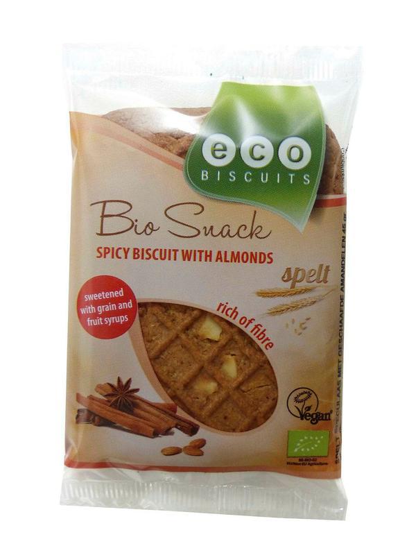 spelt speculaas amandelen 45 gram