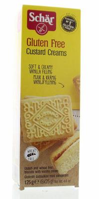 DR. SCHAR custard cream biscuits ce 125 gram
