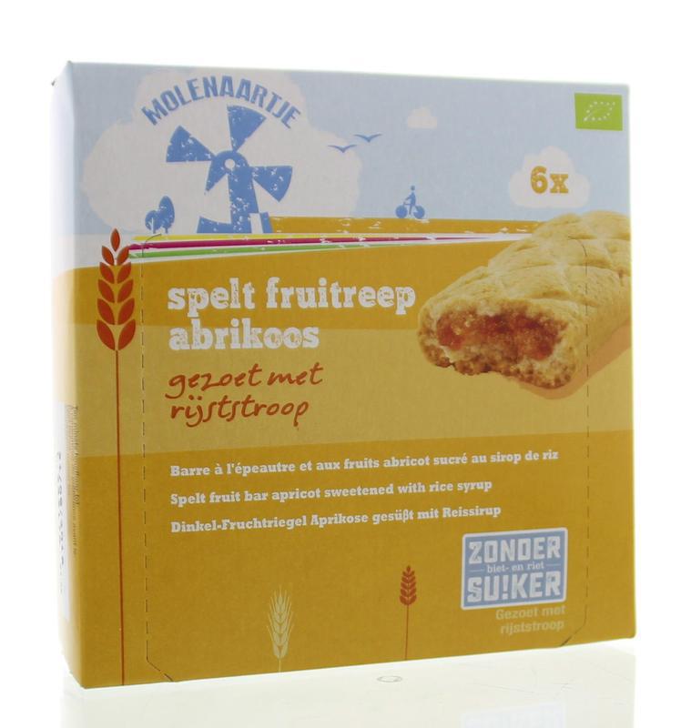 Spelt fruitreep abrikoos bio