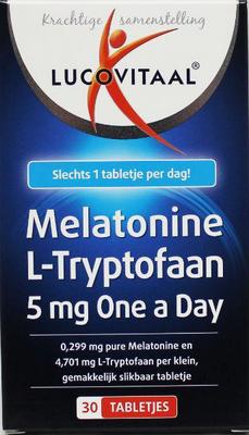 Lucovitaal Melatonine L-Tryptofaan 5mg