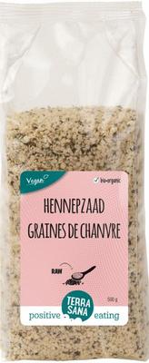 TerraSana RAW Hennepzaad gepeld bio