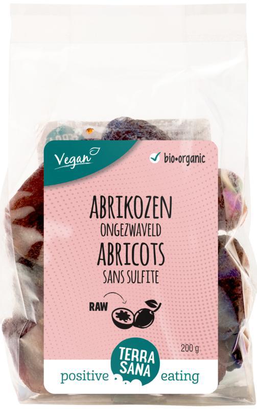 RAW Abrikozen ongezwaveld bio