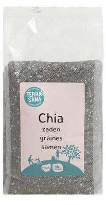 TerraSana RAW Chia zaad zwart bio