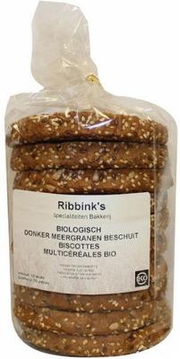 BUSY BISCUITS beschuit meergranen (donker) 10 stuks