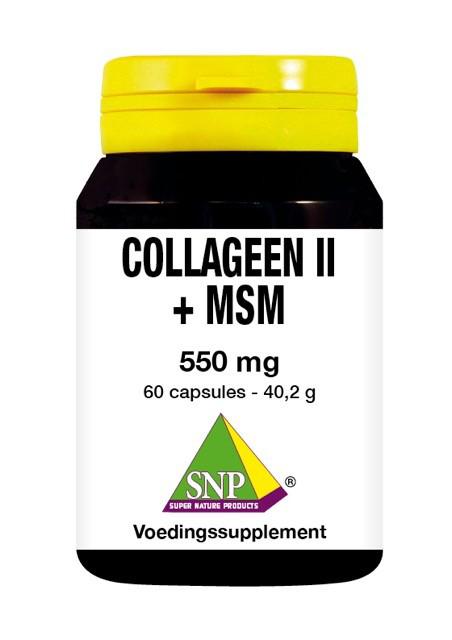 Collageen II + MSM