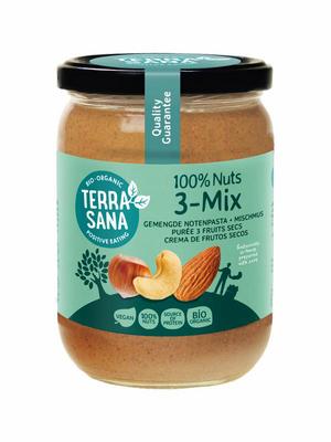 TerraSana 3 mix notenpasta zonder pinda bio