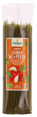 Primeal Spaghetti tarwe quinoa knoflook peterselie bio