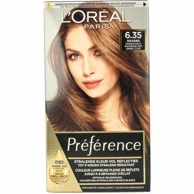 Preference 6.35 Havana donker goud mahonieblond