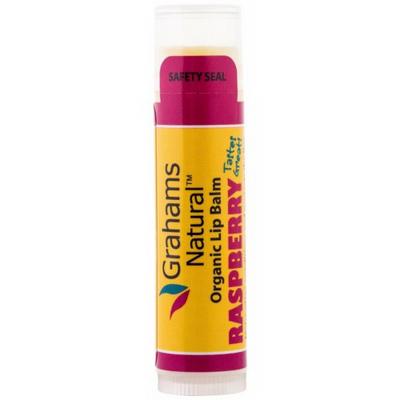 Grahams organic lipbalm raspbe 4.2g
