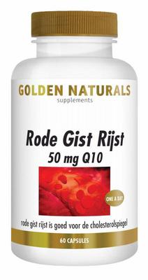 Golden Naturals Rode gist rijst & 50 mg Q10
