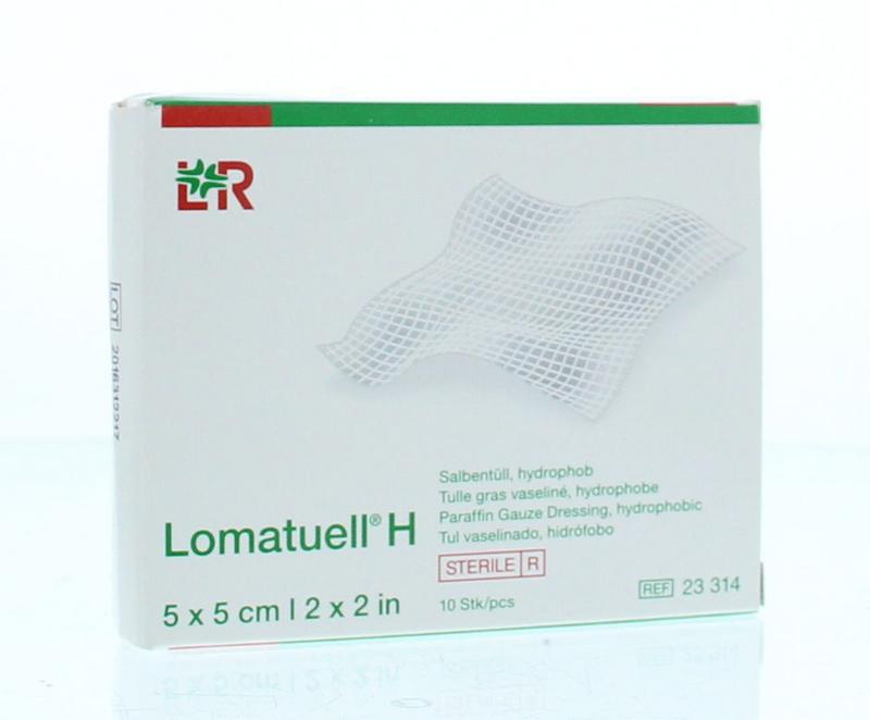 H gaasverband 5cm x 5cm