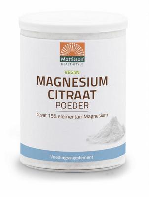 Mattisson Magnesium citraat poeder
