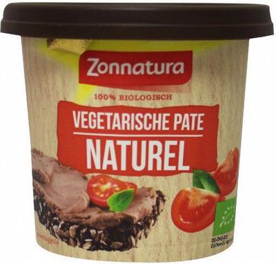 Zonnatura pate vegetarisch naturel zon 125g