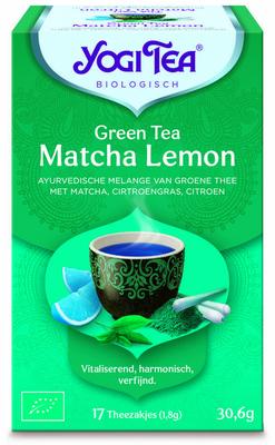 Yogi Tea Green tea matcha lemon bio