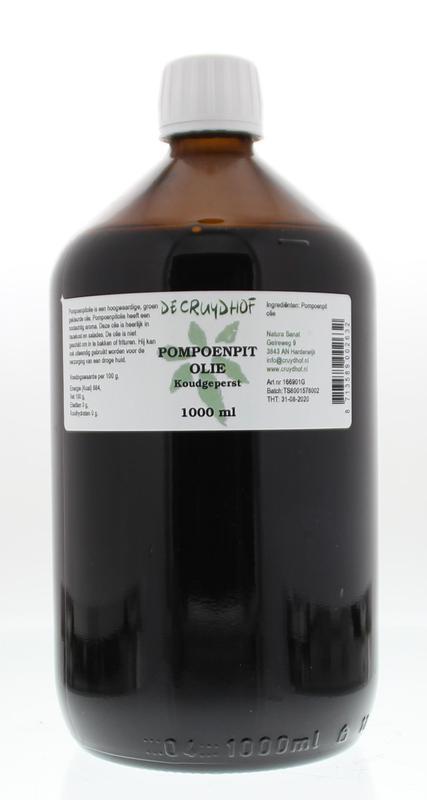 Pompoenpitolie koudgeperst
