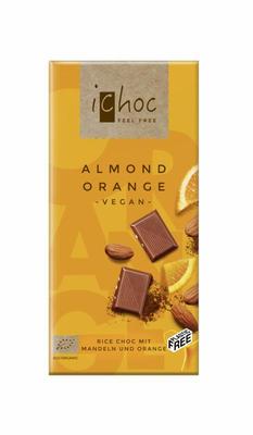 Ichoc Almond orange vegan bio