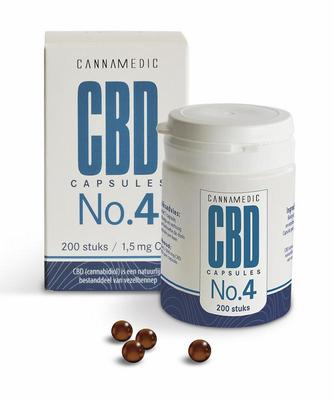 Cannamedic cbd capsules nr4 200cap