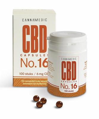 Cannamedic cbd capsules nr16 100cap