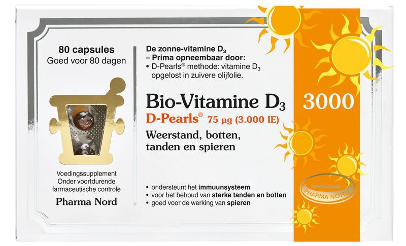 Bio vitamine D3 75mcg 3000IE