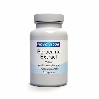 Nova Vitae Berberine HCI extract 350mg