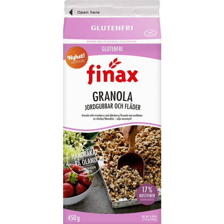 granola aardb/vlierbes 450g
