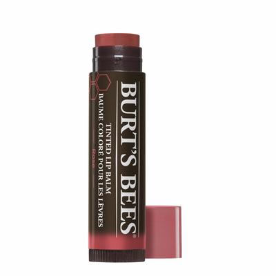 Burt's Bees Getinte lippenbalsem rose
