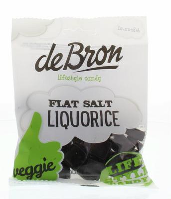 De Bron Flat salt liquorice