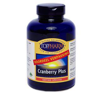 Merkloos toppharm cranberry plus 180 caps