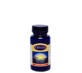 Merkloos contravir met l-lysine 180 cap.