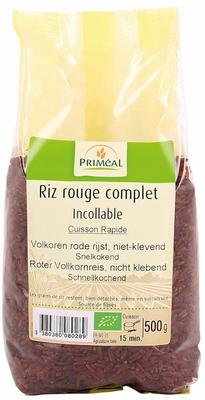Primeal Rijst rood volkoren niet klevend bio