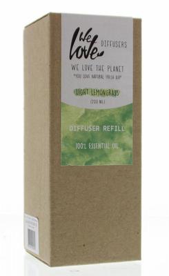We Love The Planet Diffuser light lemongrass refill