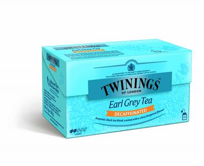 Twinings Earl grey decaf envelop zwart