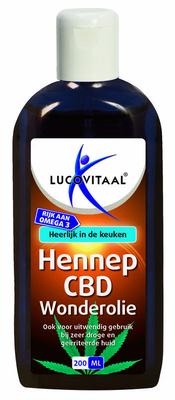 Lucovitaal Hennep CBD huidwonder olie